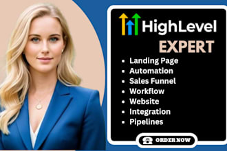 gohighlevel landing page gohighlevel sales funnel gohighlevel website design