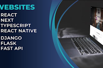 develop website landing page retool full stack website using next react django