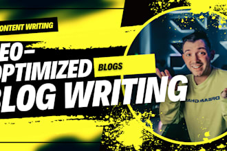 do blog writing,SEO optimized blogs for your niche