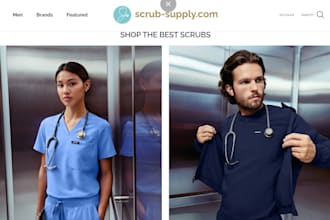 medical supply store website medical clothing website doctor scrub website