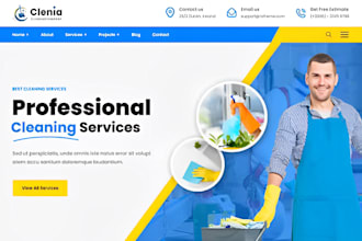 design cleaning website, koala booking website, cleaning agent website