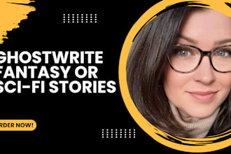ghostwrite  an unforgettable science fiction or fantasy novel