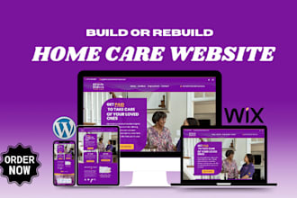 homecare agency website recruitment website home care website healthcare website