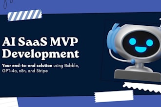 build a scalable ai saas application using bubble, openai and n8n