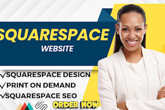 redesign squarespace website printful printify square online squarespace seo