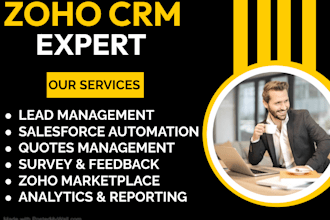 customize zoho CRM automation workflow zoho one