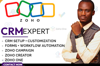 zoho CRM, zoho one, zoho books, zoho creator, zoho automation