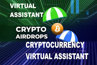 cryptocurrency airdrops research virtual assistant