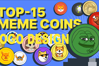 create crypto meme token logo