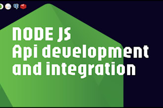develop node js apis and backend for you