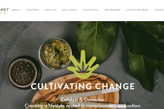 build medical cannabis, weed, hemp, marijuana cbd ecommerce dropshipping store