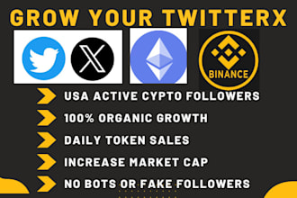 crypto marketing x twitter marketing, manage and grow memecoin organically