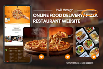 build pizza shopify, bakery store, cafe website with online food ordering system