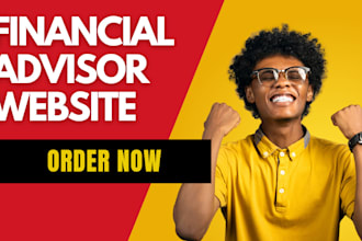 design financial advisor website, mortgage website, insurance leads