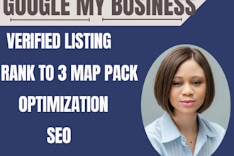 create verified google my business profile optimize gmb to rank