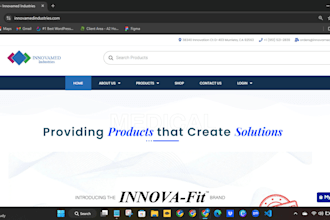 develop a wordpress website