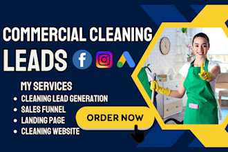cleaning leads commercial cleaning cleaning lead generation cleaning website