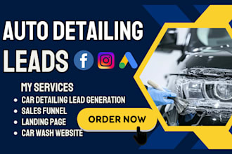 car detailing leads auto detailing car wash leads car detailing lead generation