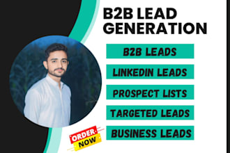 expert linkedin prospecting targeted b2b lead generation