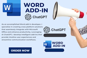 develop office word addin