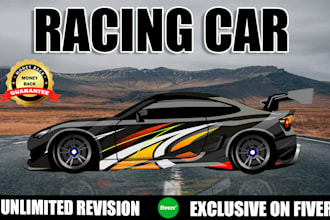 do amazing car wrap design, racing car wrap vehicle wrap ,rally car wrap