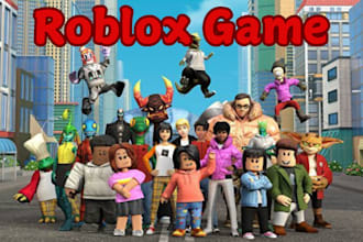 create roblox script, roblox game, roblox 3d model, roblox clothing, ugc for you