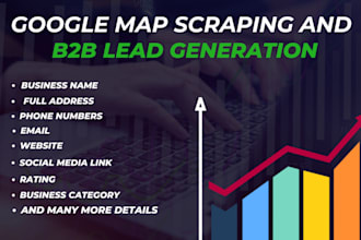 expert google maps data scraping for business listings