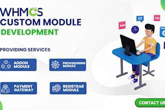 create custom basic or advanced whmcs module development
