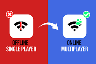 convert your offline unity game into online multiplayer using photon