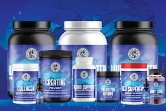 create professional cbd and pouch label designs for your brand