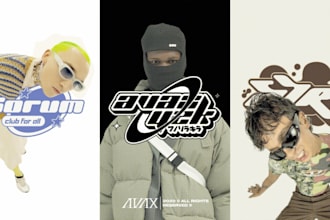 bring your streetwear brand to life with unique y2k logo and streetwear designs