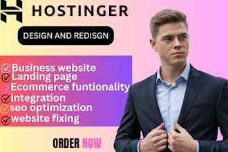 hostinger website design hostinger website redesign develop hostinger website