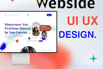 figma uiux design, website design, and landing page design