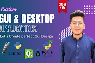 build tkinter pyqt5 python gui desktop applications