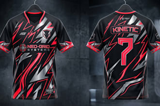 do custom jersey design or sublimation design