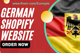 design german shopify store shopify expert dropshipping translation website