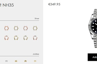 customize your  watch configure on  kickflip and zakeke
