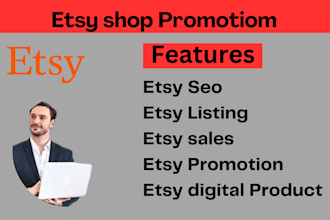 do etsy shop set up, digital products and etsy seo listing