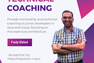coach beginner java and vuejs developers