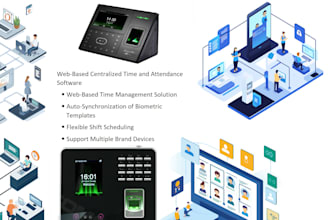 provide web based centralized time and attendance software
