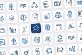 do custom vector icon designs