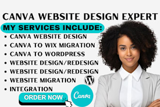 design website with canva migrate canva website to wix or wordpress canva