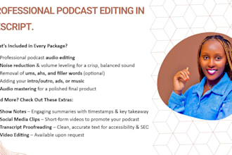 edit your podcast in descript
