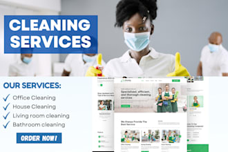 build booking koala, office cleaning house cleaning service janitorial website