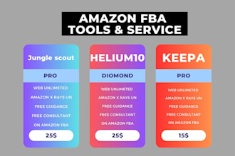 give share based helium10  jungle scot and keepa