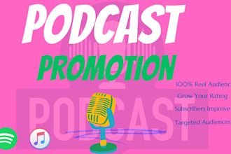 promote and advertise your podcast on our popular show