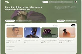 build a well balanced shopify store design, shopify frontend