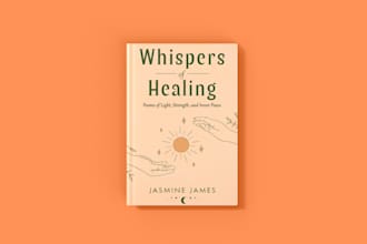 do minimalist book cover design, ebook cover design, KDP book cover