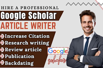 write and publish researched article, on google scholar, index and citation