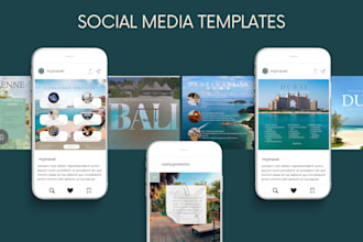 design social media posts editable in canva